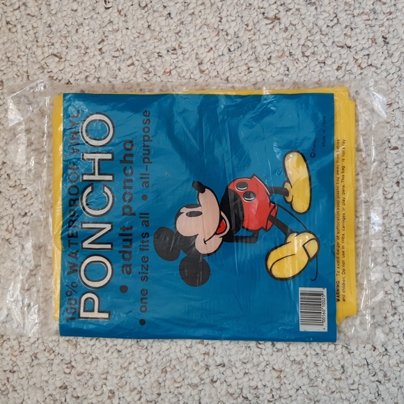COPY - Disney Adult Poncho - Picture 1 of 2
